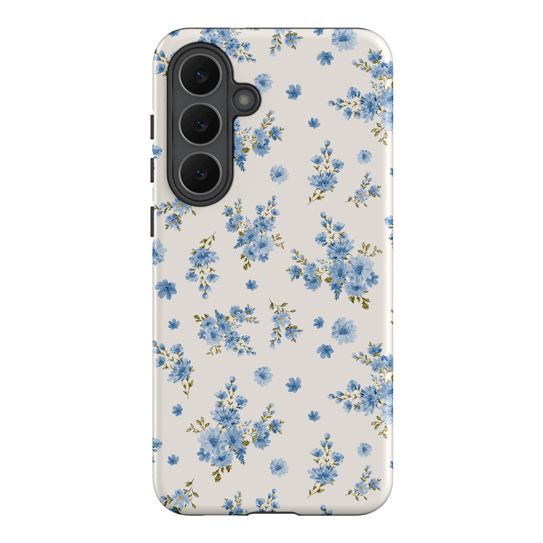 Blue Meadow Printed Phone Cases Samsung Galaxy S25 FE / Armoured by Kasiags Art - The Dairy