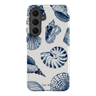 Blue Shells Printed Phone Cases Samsung Galaxy S25 FE / Armoured by Cass Deller - The Dairy