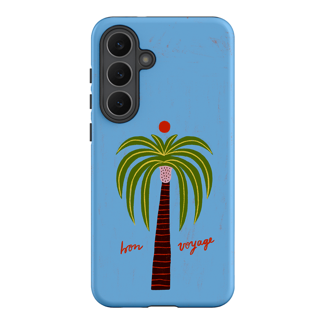 Bon Voyage Blue Printed Phone Cases Samsung Galaxy S25 FE / Armoured by Marie Fauritte - The Dairy