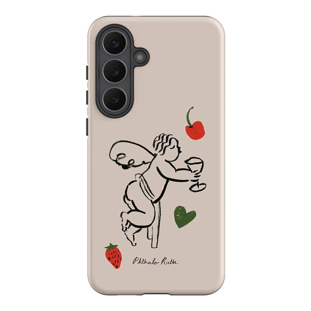 Cherub Printed Phone Cases Samsung Galaxy S25 FE / Armoured by Phthalo Ruth - The Dairy