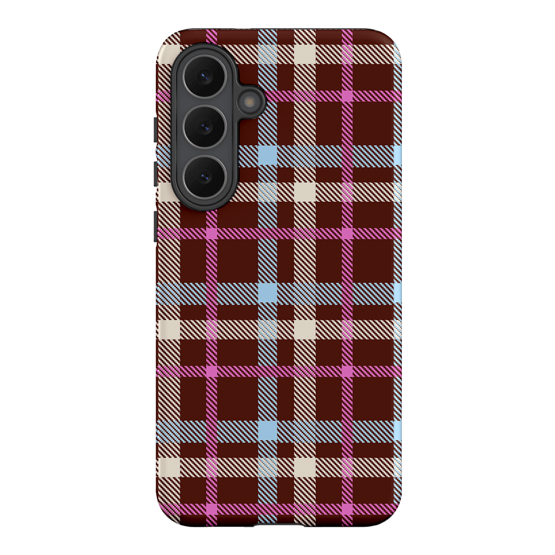 Confetti Plaid Printed Phone Cases Samsung Galaxy S25 FE / Armoured by The Dairy - The Dairy