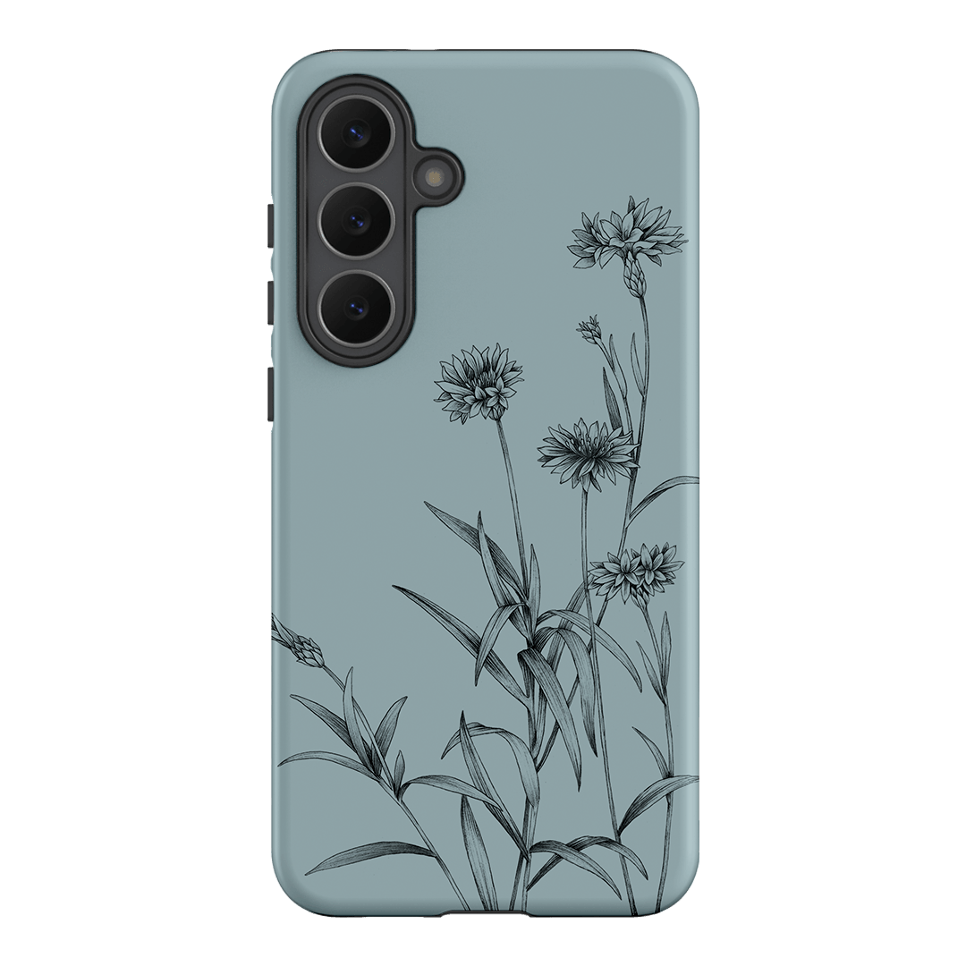 Cornflowers Study Printed Phone Cases Samsung Galaxy S25 FE / Armoured by Typoflora - The Dairy