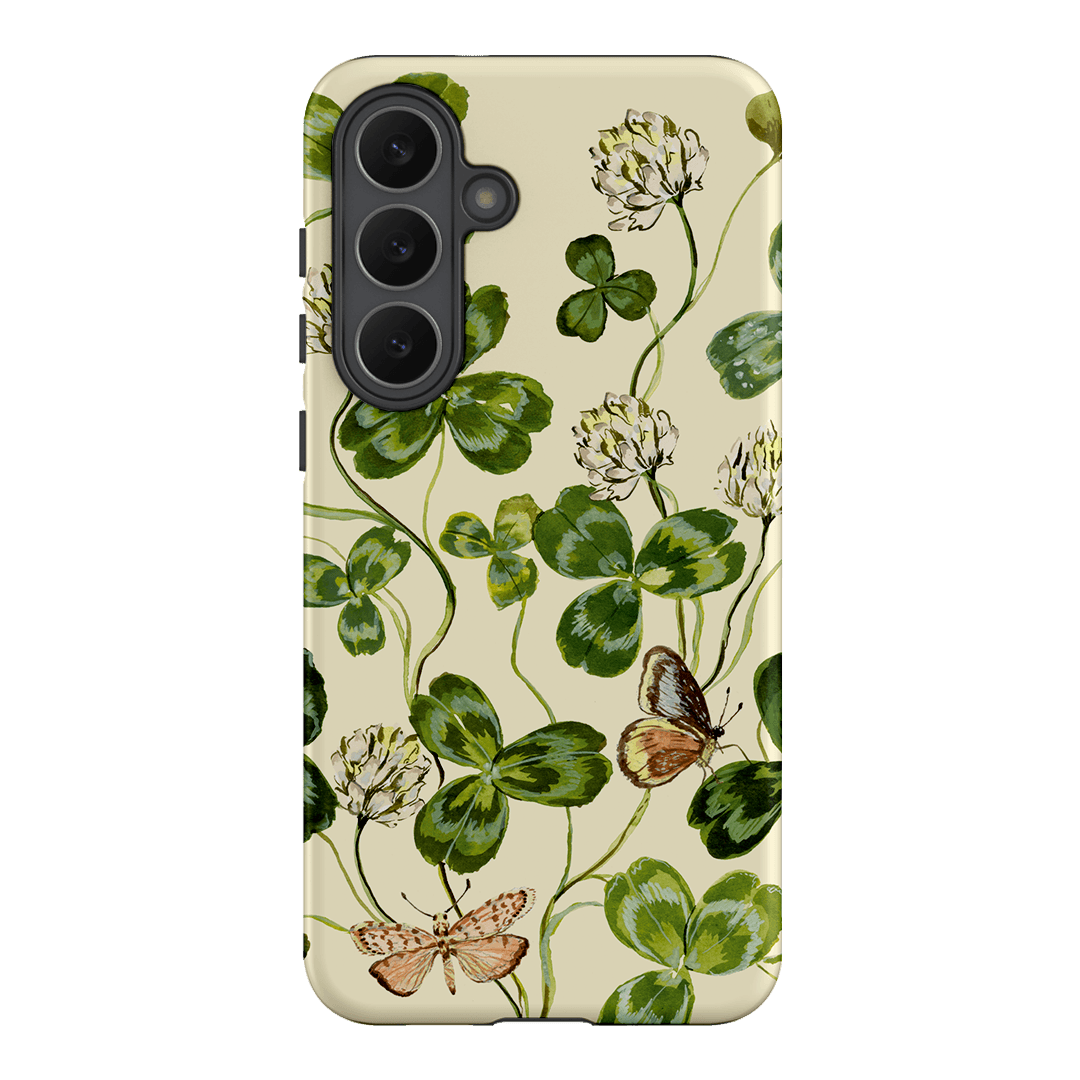 Clover & Butterflies Printed Phone Cases Samsung Galaxy S25 FE / Armoured by Ellie Mae - The Dairy