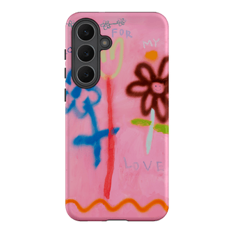 Flowers Printed Phone Cases Samsung Galaxy S25 FE / Armoured by Kate Eliza - The Dairy