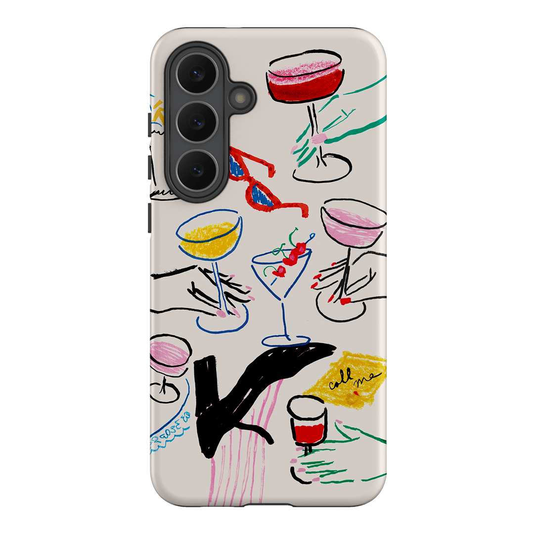 Girls Night Out Printed Phone Cases Samsung Galaxy S25 FE / Armoured by Phthalo Ruth - The Dairy