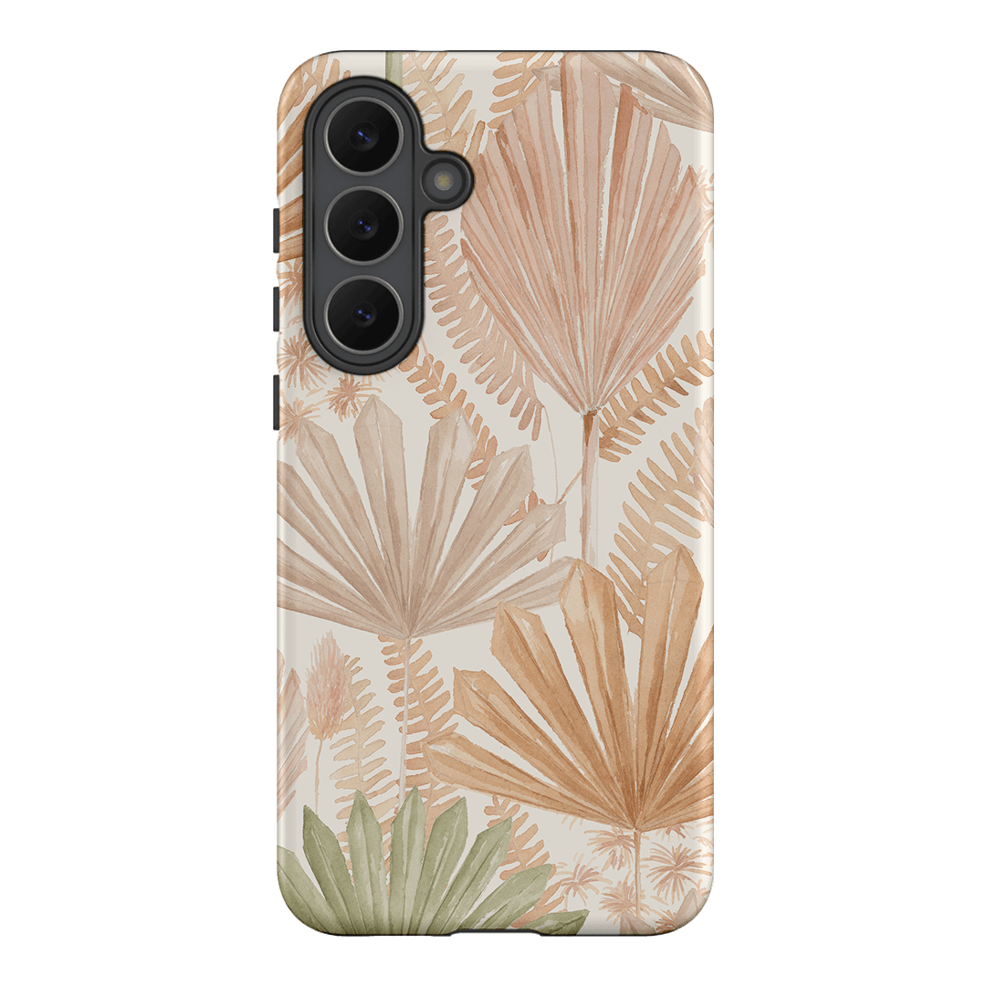 Golden Palm Printed Phone Cases Samsung Galaxy S25 FE / Armoured by Cass Deller - The Dairy