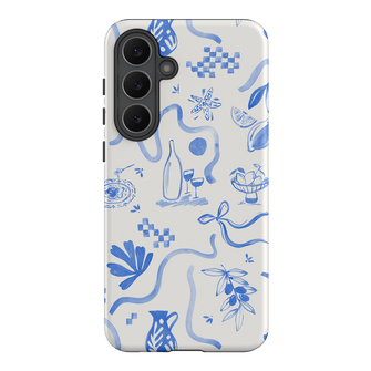 Mediterranean Wave Printed Phone Cases Samsung Galaxy S25 FE / Armoured by Charlie Taylor - The Dairy