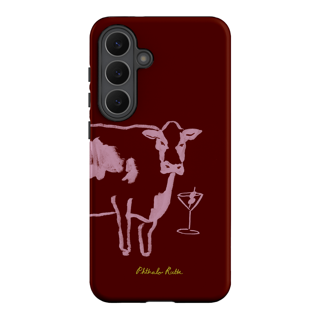 Mootini Berry Printed Phone Cases Samsung Galaxy S25 FE / Armoured by Phthalo Ruth - The Dairy