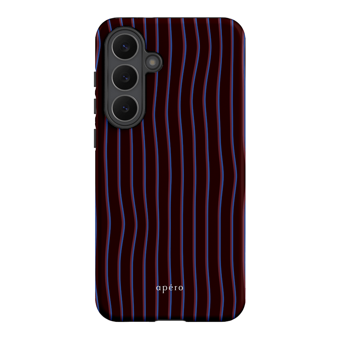 Panama Burgundy Printed Phone Cases Samsung Galaxy S25 FE / Armoured by Apero - The Dairy