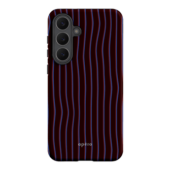 Panama Burgundy Printed Phone Cases Samsung Galaxy S25 FE / Armoured by Apero - The Dairy