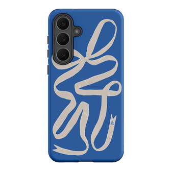 Something Blue Ribbon Printed Phone Cases Samsung Galaxy S25 FE / Armoured by Jasmine Dowling - The Dairy