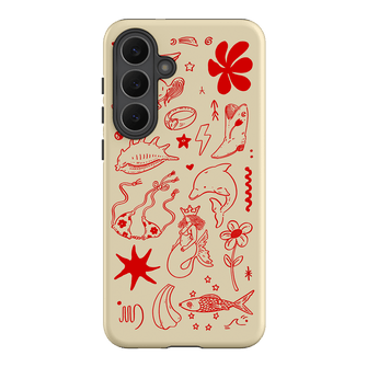 Spiced Cowboy Cream Printed Phone Cases Samsung Galaxy S25 FE / Armoured by Easty Beasty - The Dairy