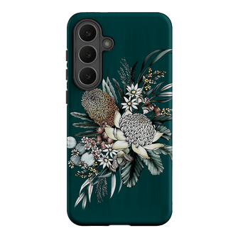 Teal Native Printed Phone Cases Samsung Galaxy S25 FE / Armoured by Typoflora - The Dairy