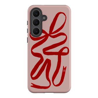 Valentine Ribbon Printed Phone Cases Samsung Galaxy S25 FE / Armoured by Jasmine Dowling - The Dairy