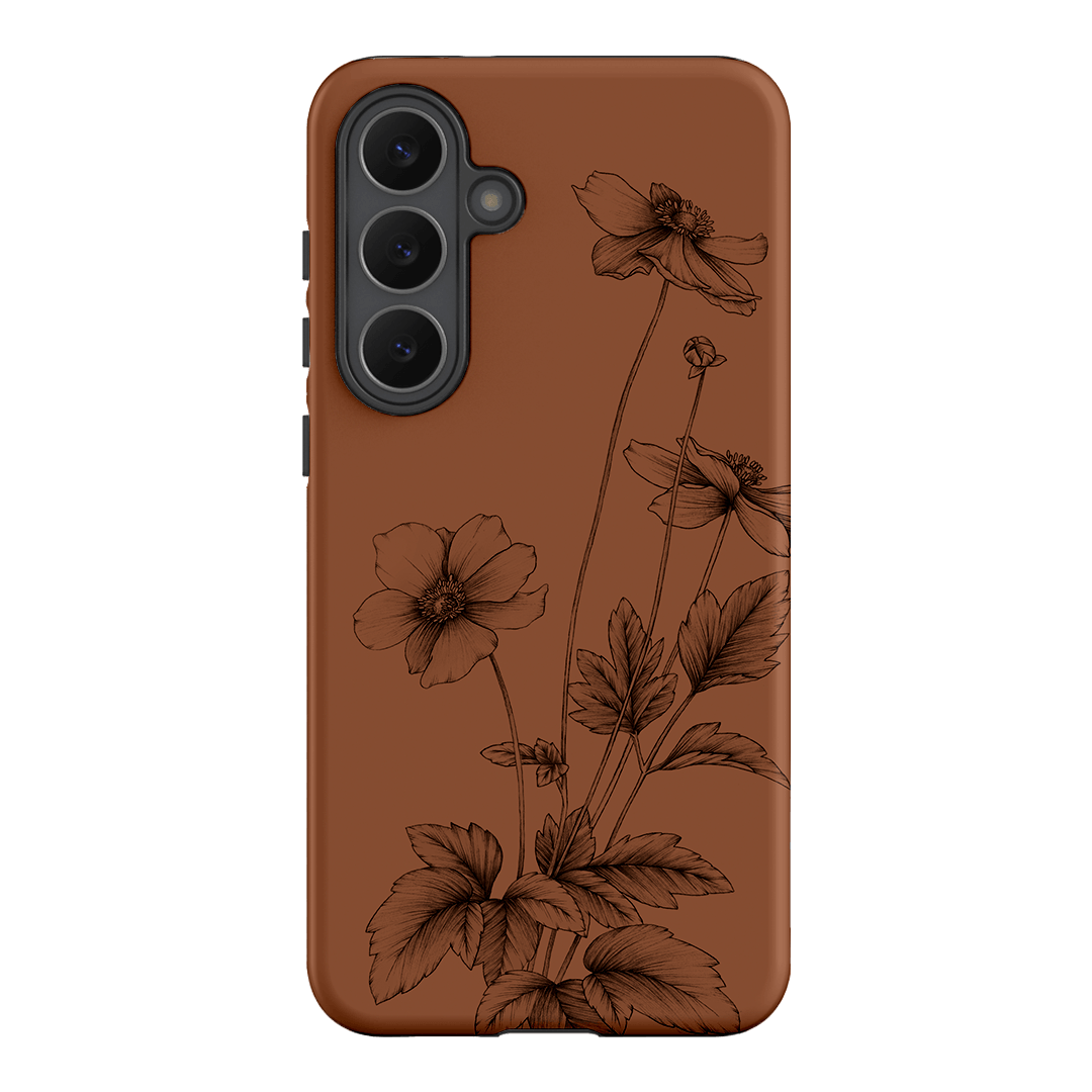 Windflowers Study Printed Phone Cases Samsung Galaxy S25 FE / Armoured by Typoflora - The Dairy