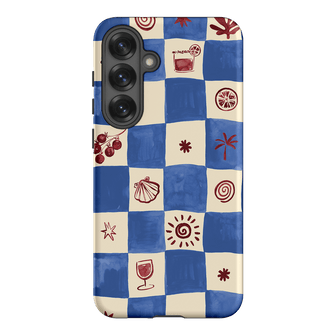 Afternoon Mezze Cornflower Printed Phone Cases Samsung Galaxy S25 Plus / Armoured by Charlie Taylor - The Dairy