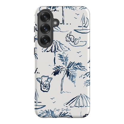 Balmy Blue Printed Phone Cases Samsung Galaxy S25 Plus / Armoured by Cass Deller - The Dairy