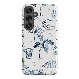 Balmy Blue Printed Phone Cases Samsung Galaxy S25 Plus / Armoured by Cass Deller - The Dairy