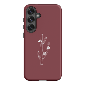 Cactus Flower Printed Phone Cases Samsung Galaxy S25 Plus / Armoured by Typoflora - The Dairy
