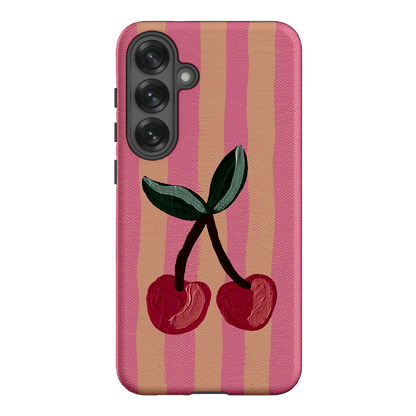 Cherry On Top Printed Phone Cases Samsung Galaxy S25 Plus / Armoured by Amy Gibbs - The Dairy