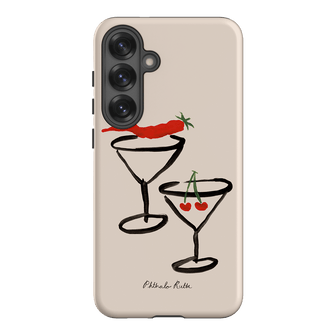 Chilli Cherry Printed Phone Cases by Phthalo Ruth - The Dairy