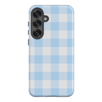 Cloud Plaid Printed Phone Cases Samsung Galaxy S25 Plus / Armoured by The Dairy - The Dairy