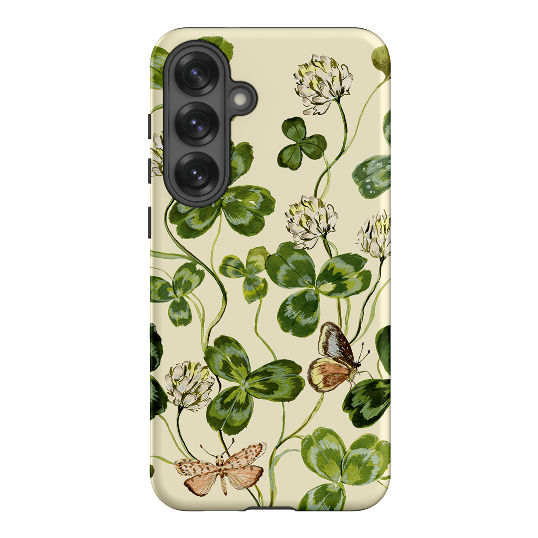 Clover & Butterflies Printed Phone Cases Samsung Galaxy S25 Plus / Armoured by Ellie Mae - The Dairy