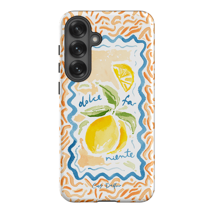 Dolce Far Niente Printed Phone Cases Samsung Galaxy S25 Plus / Armoured by Cass Deller - The Dairy