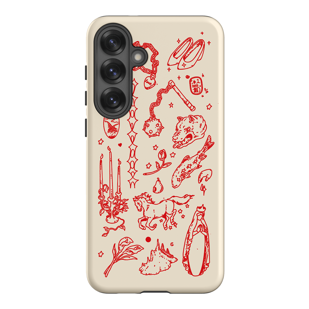Dreamcore Cream Printed Phone Cases Samsung Galaxy S25 Plus / Armoured by Easty Beasty - The Dairy