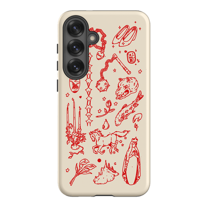 Dreamcore Cream Printed Phone Cases Samsung Galaxy S25 Plus / Armoured by Easty Beasty - The Dairy