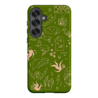Easty Flash Green Printed Phone Cases Samsung Galaxy S25 Plus / Armoured by Easty Beasty - The Dairy