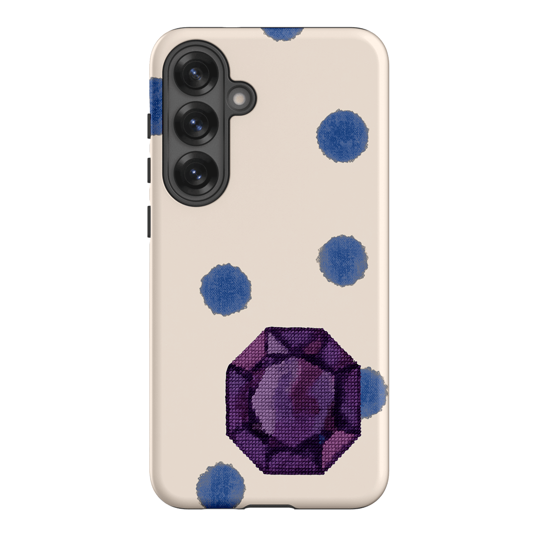 February Amethyst Printed Phone Cases Samsung Galaxy S25 Plus / Armoured by Joiana - The Dairy
