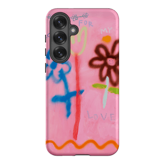 Flowers Printed Phone Cases Samsung Galaxy S25 Plus / Armoured by Kate Eliza - The Dairy
