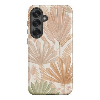 Golden Palm Printed Phone Cases Samsung Galaxy S25 Plus / Armoured by Cass Deller - The Dairy