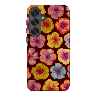 Hibiscus Holiday Rouge Printed Phone Cases Samsung Galaxy S25 Plus / Armoured by BG. Studio - The Dairy