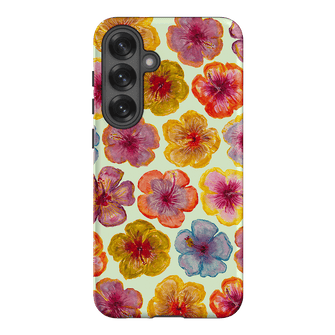 Hibiscus Holiday Sorbet Printed Phone Cases Samsung Galaxy S25 Plus / Armoured by BG. Studio - The Dairy