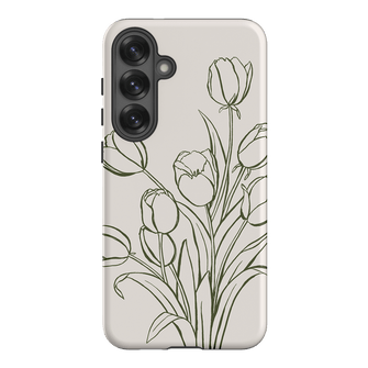 Inked Tulips Printed Phone Cases Samsung Galaxy S25 Plus / Armoured by Typoflora - The Dairy