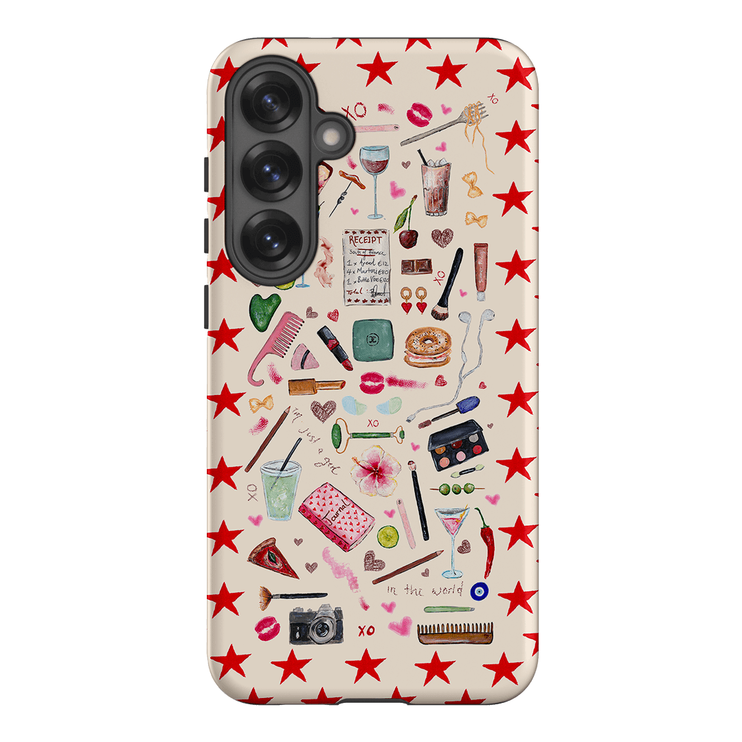 Just A Girl Printed Phone Cases Samsung Galaxy S25 Plus / Armoured by BG. Studio - The Dairy
