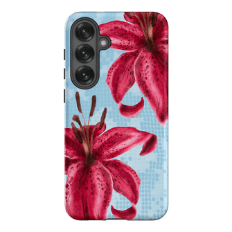 Lillies Printed Phone Cases Samsung Galaxy S25 Plus / Armoured by Sally Hungerford - The Dairy
