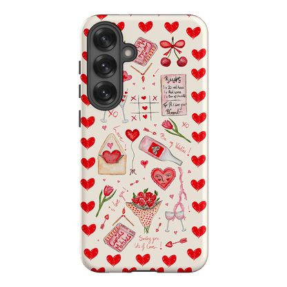 Love Note Printed Phone Cases Samsung Galaxy S25 Plus / Armoured by BG. Studio - The Dairy