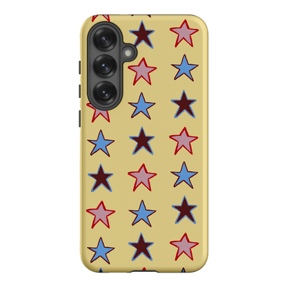 Lucky Stars Butter Printed Phone Cases Samsung Galaxy S25 Plus / Armoured by BG. Studio - The Dairy