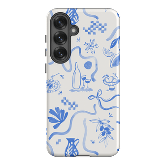 Mediterranean Wave Printed Phone Cases Samsung Galaxy S25 Plus / Armoured by Charlie Taylor - The Dairy