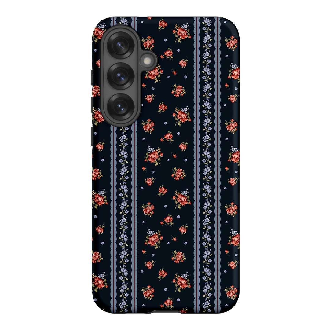 Midnight Stripe Printed Phone Cases Samsung Galaxy S25 Plus / Armoured by Kasiags Art - The Dairy