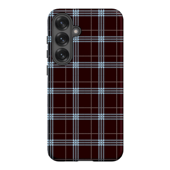 Mocha Plaid Printed Phone Cases Samsung Galaxy S25 Plus / Armoured by The Dairy - The Dairy