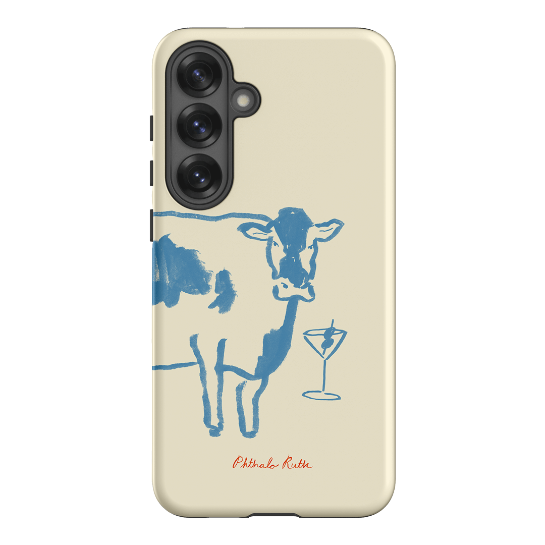 Mootini Blue Printed Phone Cases by Phthalo Ruth - The Dairy
