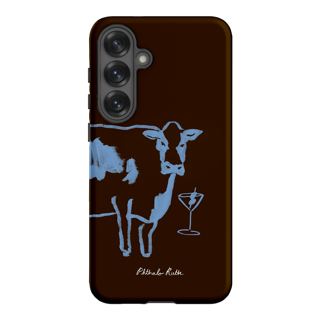 Mootini Espresso Printed Phone Cases Samsung Galaxy S25 Plus / Armoured by Phthalo Ruth - The Dairy