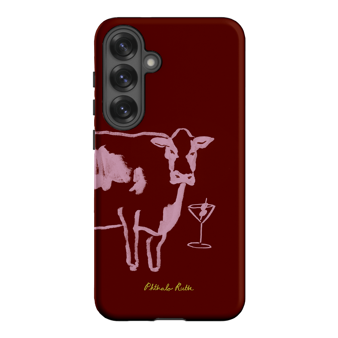 Mootini Berry Printed Phone Cases Samsung Galaxy S25 Plus / Armoured by Phthalo Ruth - The Dairy