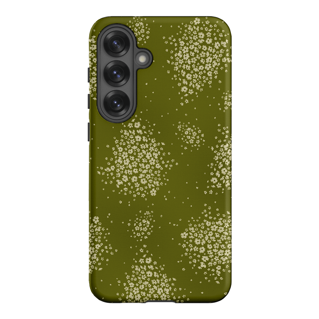 Olive Bloom Printed Phone Cases Samsung Galaxy S25 Plus / Armoured by Veronica Tucker - The Dairy