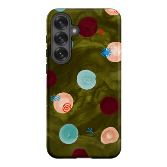 Olive Spot Printed Phone Cases Samsung Galaxy S25 Plus / Armoured by Charlie Taylor - The Dairy