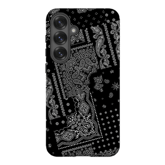 Paisley Noir Printed Phone Cases Samsung Galaxy S25 Plus / Armoured by The Dairy - The Dairy